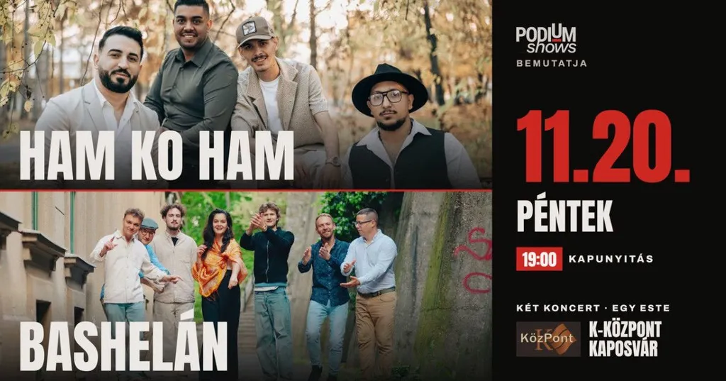 Ham Ko Ham x BashElán koncert
